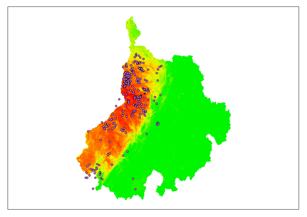 Modelo de Distribución de Hábitat – Mono Capuchino (Cebus versicolor)